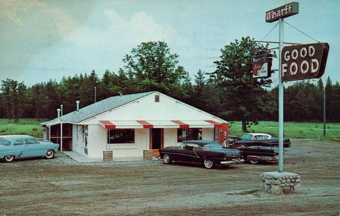 Wharffs Dinner Bell - Old Postcard And Promos (newer photo)